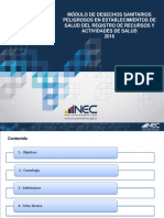 Residuos Hospitalarios Informe RAS 2016 INEC