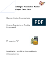 Tarea 2 Costos Empresariales