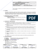 Pets Muestreo y Preparacion de Muestras de Planta para Control Operacional