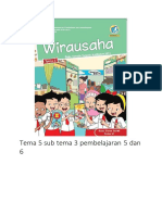 Tema 5 Sub Tema 3 Pembelajaran 5 Dan 6