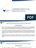 Jurispridencia Del Servicio Civil - TEMA 3