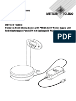 Cat 2G: Mettler Toledo