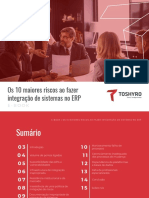 10 riscos integração ERP