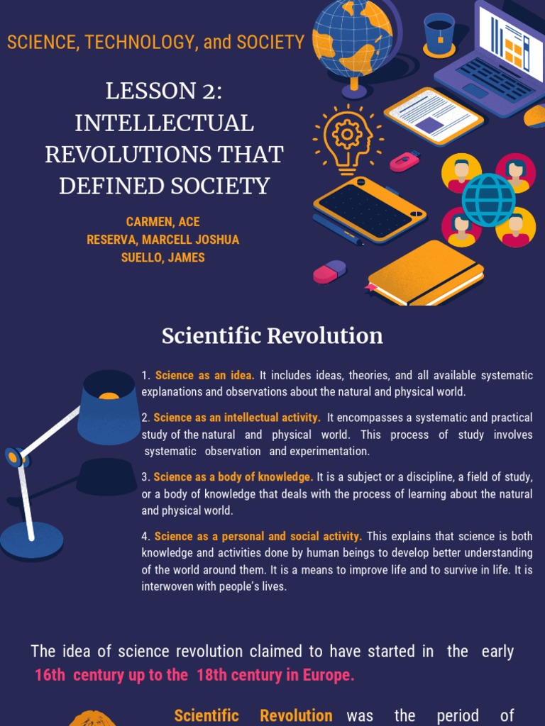 Intellectual Revolutions Timeline | PDF | Science & Mathematics