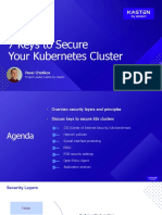 7 Keys To Secure Your Kubernetes Cluster 0915