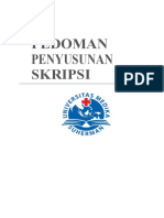 Pedoman Penyusunan Skripsi Fikes 2022