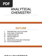 Analytical Chemistry Review