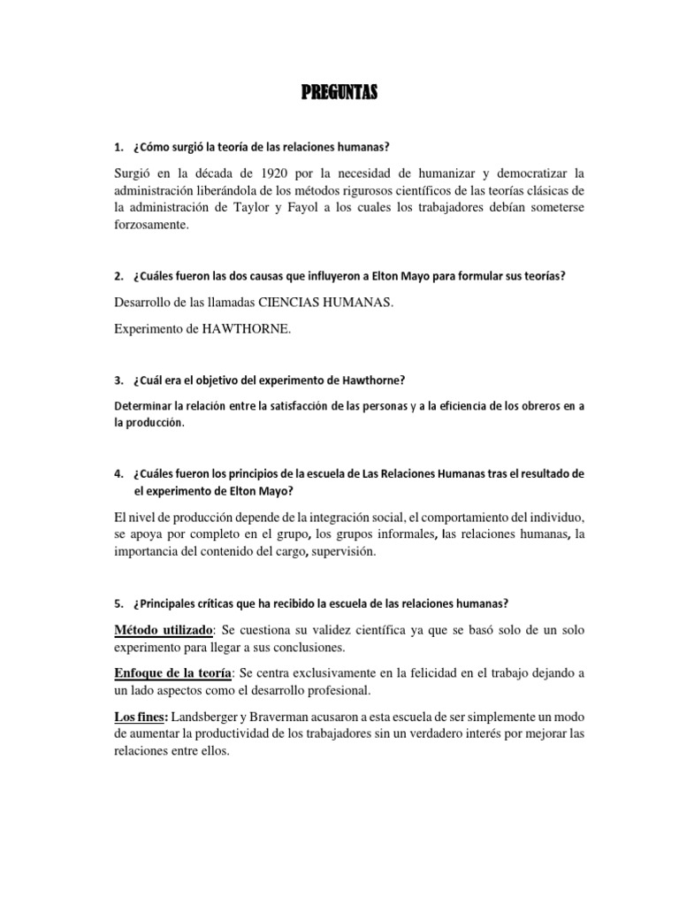 Grupo 3 Preguntas. | PDF | Crecimiento personal y profesional