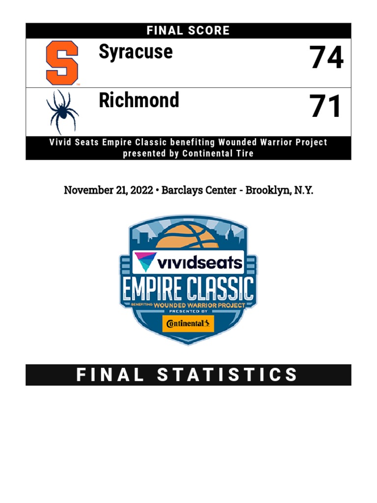 SU Richmond Box PDF Sports