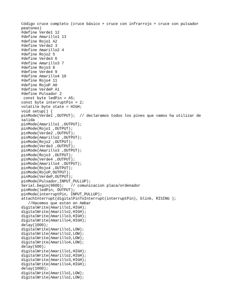 Codes pdf encendiendo