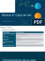 Módulo 8: Capa de Red: Introducción A Redes v7.0 (ITN)