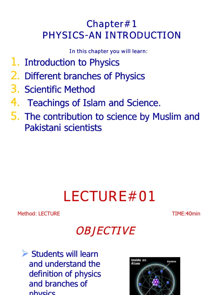 1physics-An Introduction SSC Presentation | PDF | Physics | Scientific ...