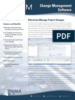 Change Management Datasheet
