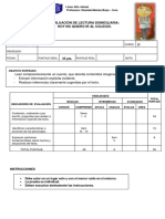 2º Bàsico Evaluaciòn Lectura No Quiero Ir Al Colegio