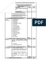 Format SOP  manajemen logistik