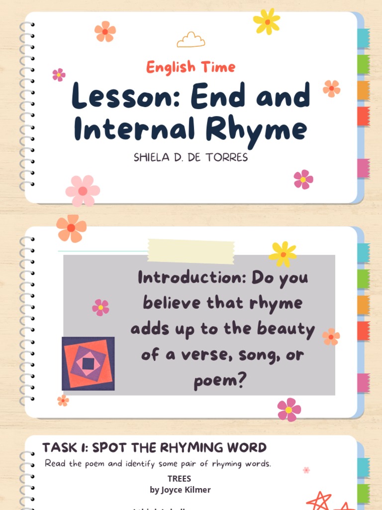 ENd Ryhme | PDF | Poetry