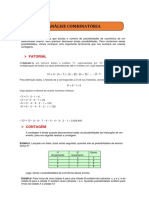 Análise Combinatória 2022