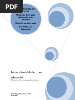 Interculturalidade na Educação 