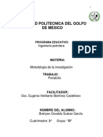 Segundo Portafolio de Metodologia