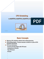 Cpu Scheduling