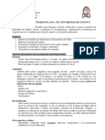 Lineamientos para Trabajo Integrador Costos 2022