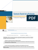 Contexto Social Profesión Diagnóstico