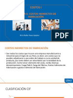 Costos Indirectos de Fabricación