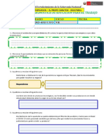 Evaluacion Diagnosica - Ept - Ciclo Vii - 3ero -4to y 5to