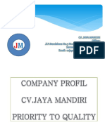 CP Jaya Mandiri Oktober 2022