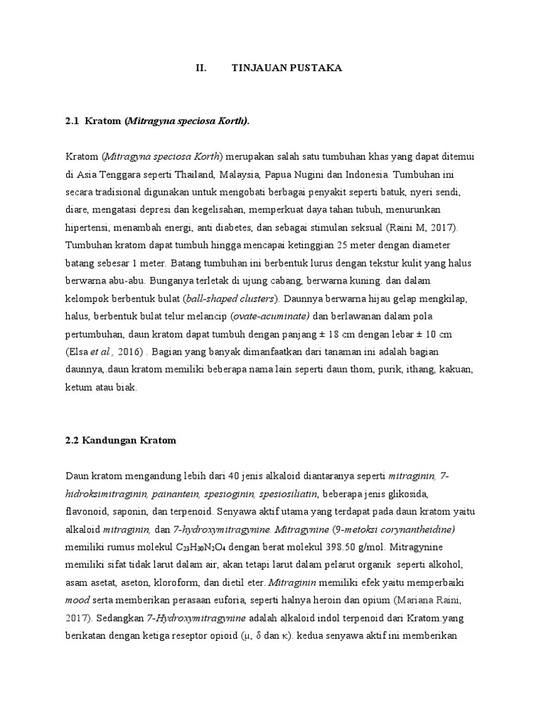 Traditional uses and chemical compounds of kratom pdf