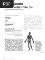 Cech, Surface Water Hydrology