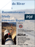 Colorado River Return Reconnaissance Study