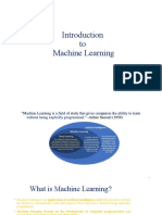 Unit - 5.1 - Introduction To Machine Learning