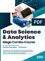 CloudyML Mega Combo Course Brochure