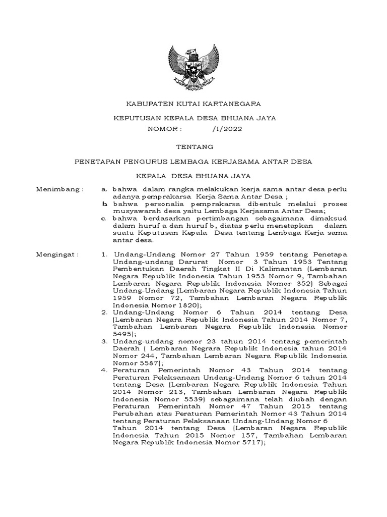 Sk Pengurus Lkd 1 Pdf