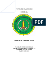 Petunjuk Praktikum Biokimia S-1 2022