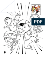 Boboiboy Coloring