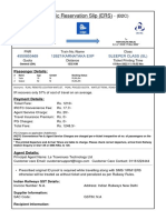 Electronic Reservation Slip (ERS) : 4550853469 12627/karnataka Exp Sleeper Class (SL)