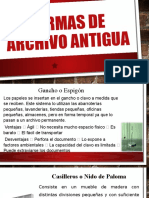 Formas de Archivo ANtigua