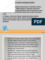 2 kegiatan utama dalam disain tablet dan kerusakan tablet & Ev Tablet