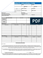 Alorica Candidate Onboarding Form