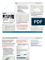 QRG - Test Candidate Registration