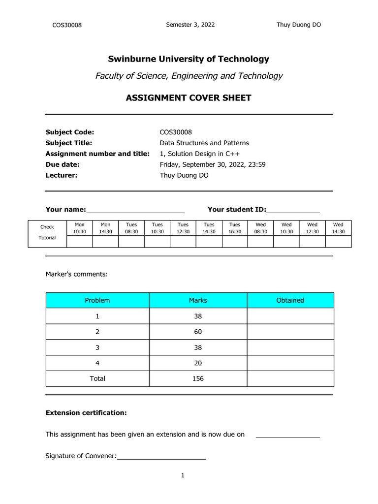 Problem Set 1 | PDF