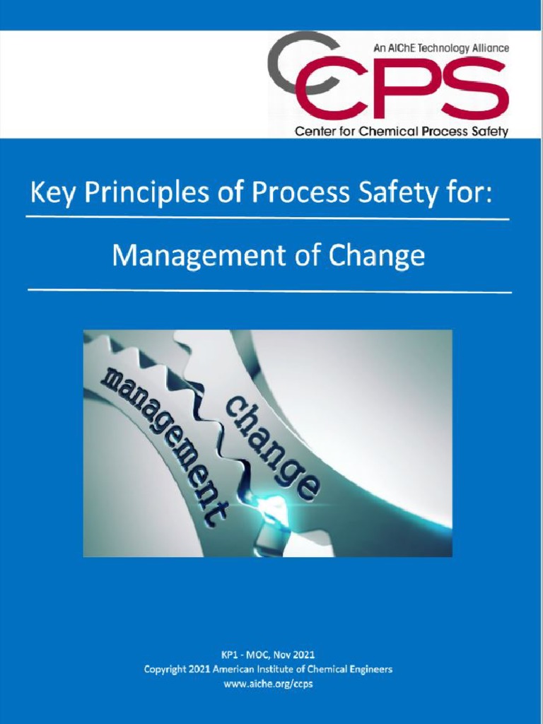 Key principles for management of change pdf