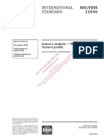 ISO-11036-2020 - Texture Profiling