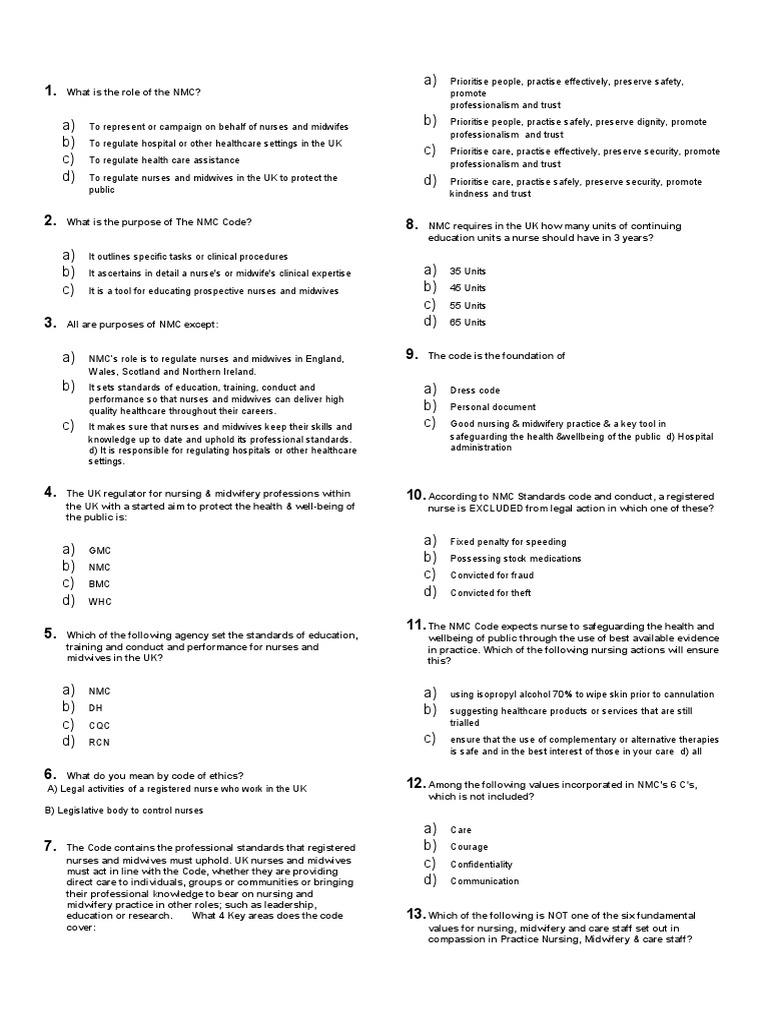 A b c d pdf