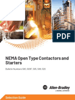 NEMA Open Type Contactors and Starters: Selection Guide