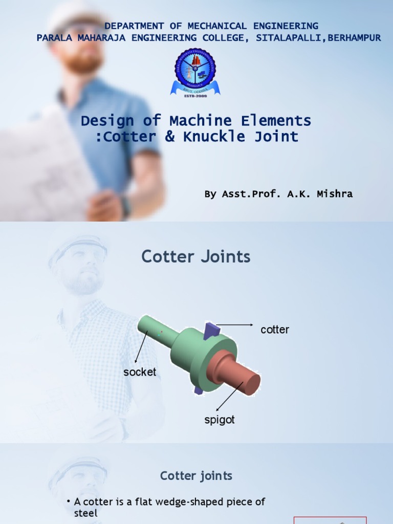 DMECotter and Knuckle Joint PDF Strength Of Materials Belt