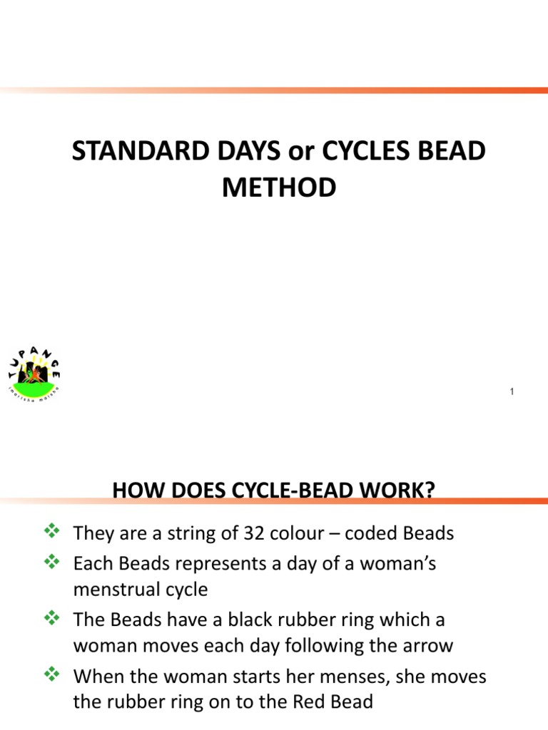 13 SDM Cycle Beads Method PDF Sexually Transmitted Infection