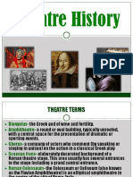 Theatre History Powerpoint